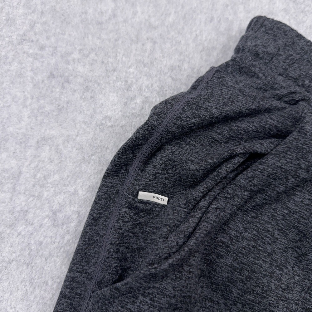 Vuori Ponto Performance Pants Men Medium Gray Heather Travel Soft DreamKnit V418 - Picture 4 of 10
